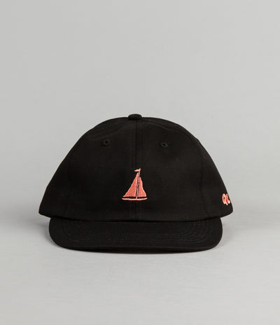 The Quiet Life Sail Polo Cap - Black