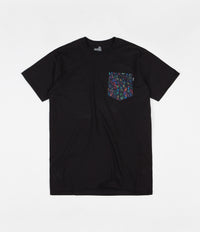 The Quiet Life Scribble Pocket T-Shirt - Black
