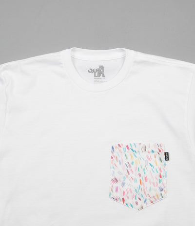The Quiet Life Scribble Pocket T-Shirt - White