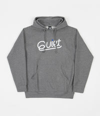 The Quiet Life Script Hoodie - Heather Grey