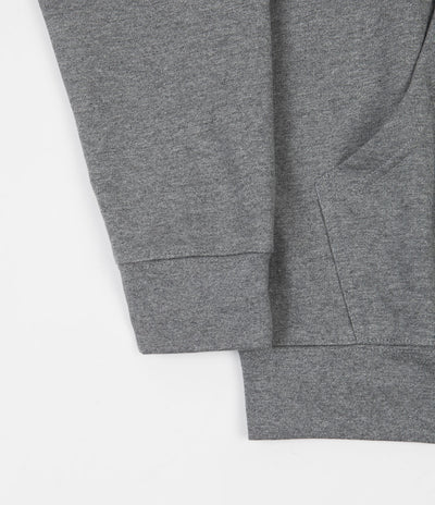 The Quiet Life Script Hoodie - Heather Grey
