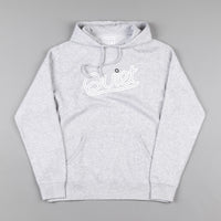 The Quiet Life Script Outline Hooded Sweatshirt - Heather Grey thumbnail