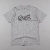 The Quiet Life Script Outline Premium T-Shirt - Heather Grey thumbnail