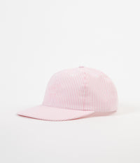 The Quiet Life Seersucker Polo Cap - Pink