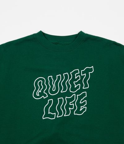 The Quiet Life Shakay Crewneck Sweatshirt - Hunter Green