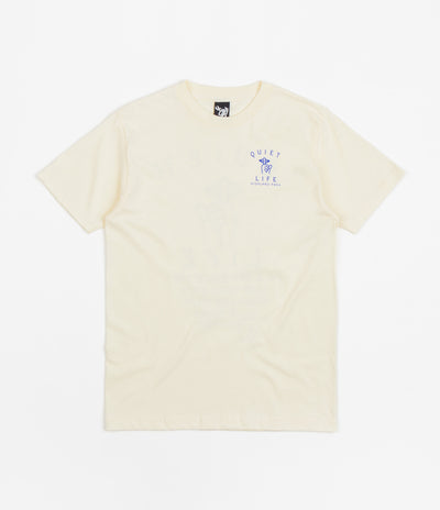 The Quiet Life Shhh Shop T-Shirt - Cream