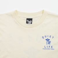The Quiet Life Shhh Shop T-Shirt - Cream thumbnail