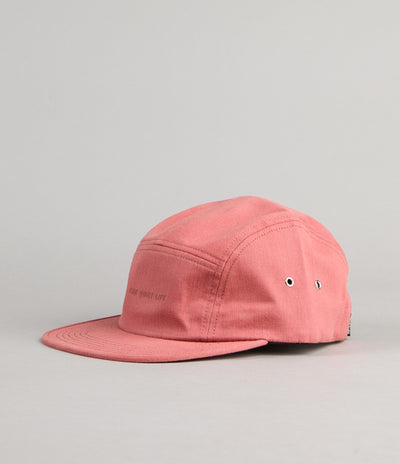 The Quiet Life Simple 5 Panel Cap - Clay