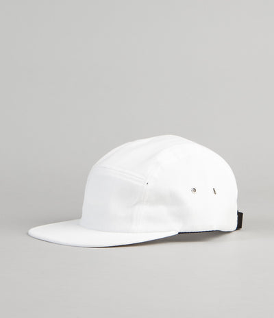 The Quiet Life Simple 5 Panel Cap - White