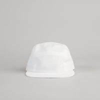 The Quiet Life Simple 5 Panel Cap - White thumbnail