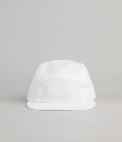 The Quiet Life Simple 5 Panel Cap - White