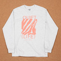The Quiet Life Smear Long Sleeve T-Shirt - Ash thumbnail