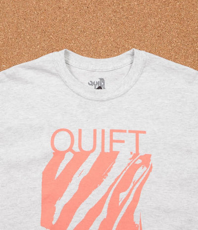 The Quiet Life Smear Long Sleeve T-Shirt - Ash