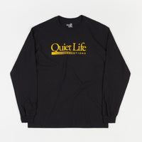 The Quiet Life Solutions Long Sleeve T-Shirt - Black thumbnail