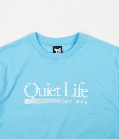 The Quiet Life Solutions T-Shirt - Pacific Blue