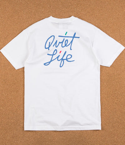 The Quiet Life Splash T-Shirt - White