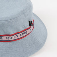 The Quiet Life Sport Bucket Hat - Light Denim thumbnail