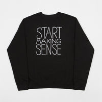 The Quiet Life Start Making Sense Crewneck Sweatshirt - Black thumbnail