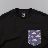 The Quiet Life Stormy Pocket T-Shirt - Black Liberty thumbnail