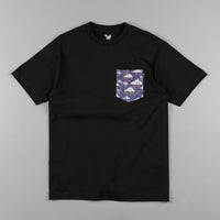 The Quiet Life Stormy Pocket T-Shirt - Black Liberty thumbnail