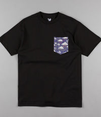 The Quiet Life Stormy Pocket T-Shirt - Black Liberty