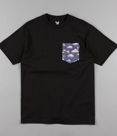 The Quiet Life Stormy Pocket T-Shirt - Black Liberty