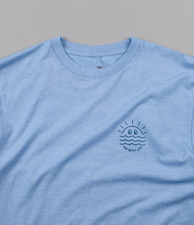 The Quiet Life Sunny Premium T-Shirt - Heather Blue