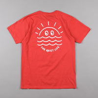 The Quiet Life Sunny Premium T-Shirt - Heather Orange thumbnail
