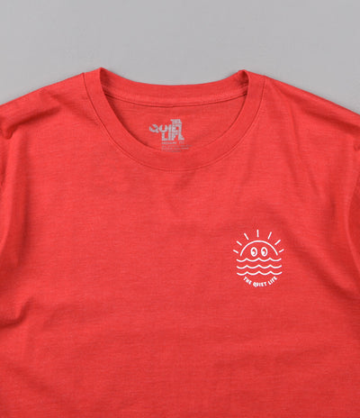 The Quiet Life Sunny Premium T-Shirt - Heather Orange
