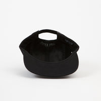 The Quiet Life Traveller 5 Panel Cap - Black thumbnail