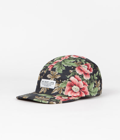The Quiet Life Victoria 5 Panel Camper Cap - Floral