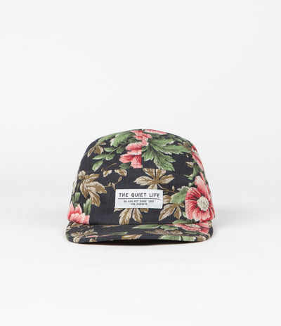The Quiet Life Victoria 5 Panel Camper Cap - Floral
