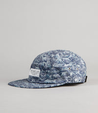 The Quiet Life Waves 5 Panel Cap - All Over Print