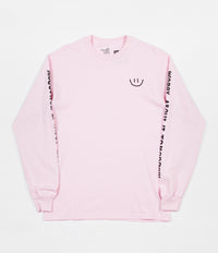 The Quiet Life Worry Long Sleeve T-Shirt - Pink