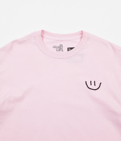 The Quiet Life Worry Long Sleeve T-Shirt - Pink