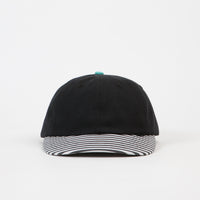 The Quiet Life Zion Polo Cap - Black / Stripe thumbnail