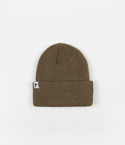 Theobalds Cap Co. Classic Team Beanie - Khaki / White