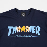 Thrasher Argentina T-Shirt - Navy thumbnail