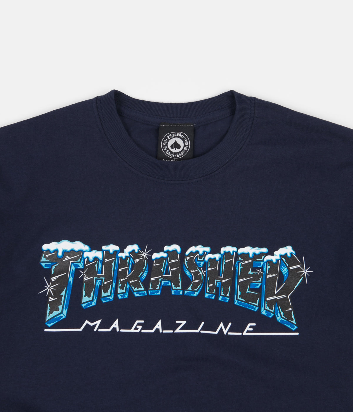 Amazon.com: Thrasher Skate Mag Long Sleeve T-Shirt Black