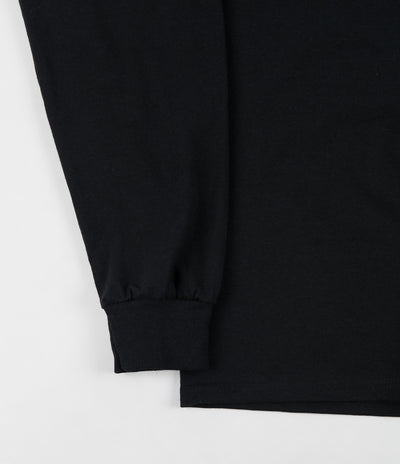 Thrasher Cable Car Long Sleeve T-Shirt - Black