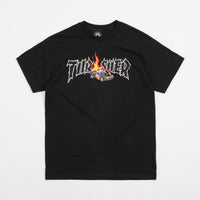 Thrasher Cop Car T-Shirt - Black thumbnail