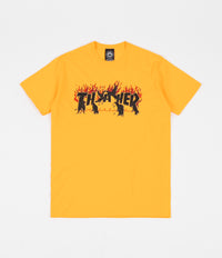 Thrasher Crows T-Shirt - Gold