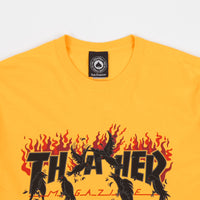 Thrasher Crows T-Shirt - Gold thumbnail