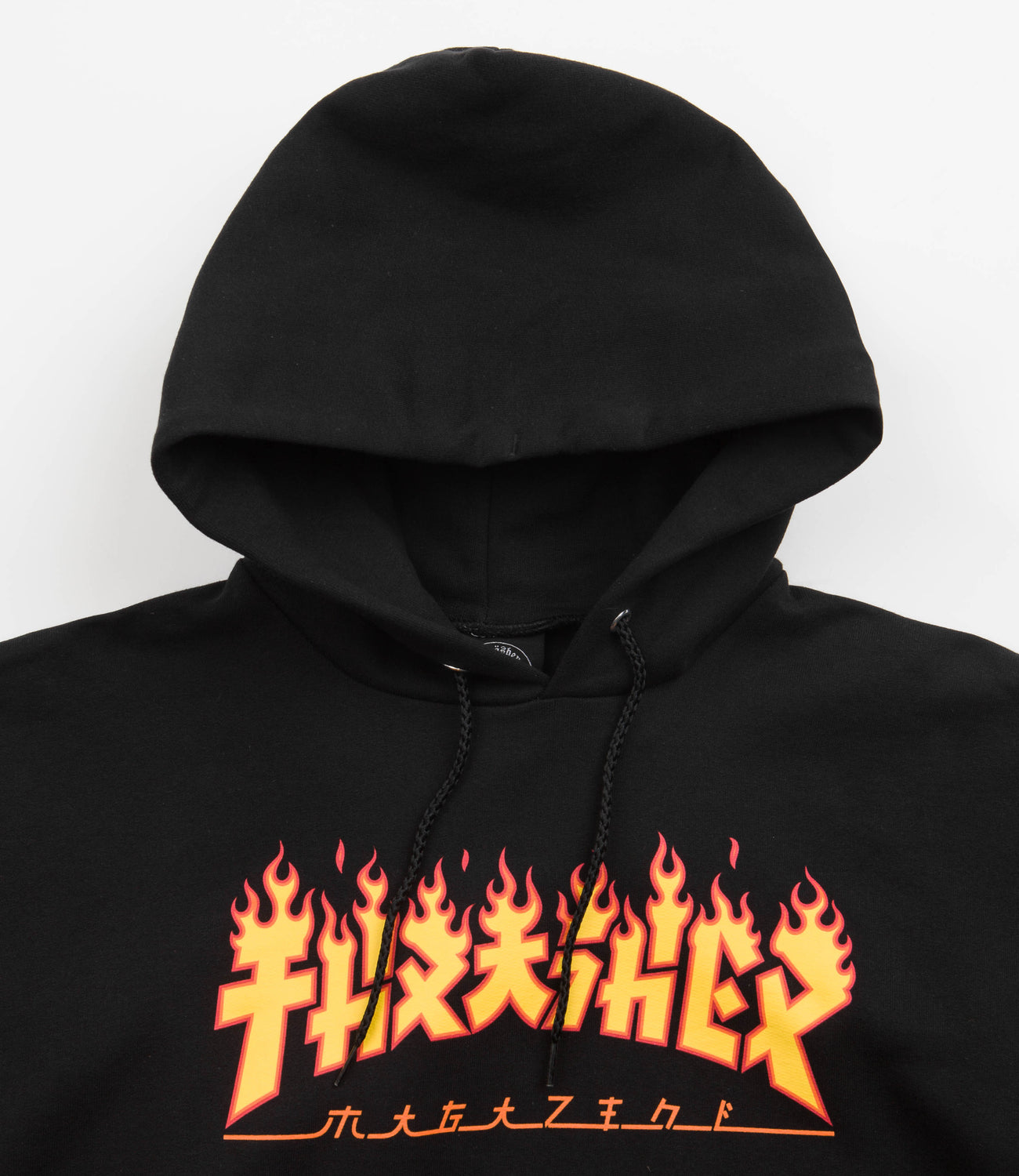 Double Flame Thrasher Hoodie Black Flame Thrasher Hoodie Black