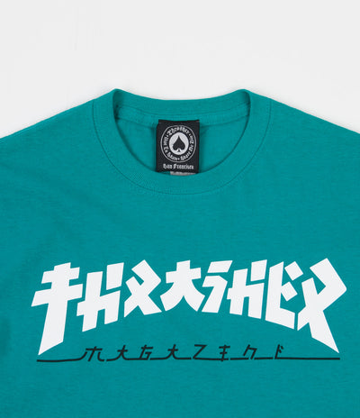 Thrasher Godzilla T-Shirt - Jade