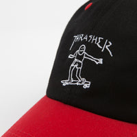 Thrasher Gonz Old Timer Cap - Black / Red thumbnail