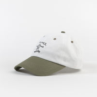 Thrasher Gonz Old Timer Cap - White / Olive thumbnail