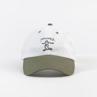 Thrasher Gonz Old Timer Cap - White / Olive thumbnail