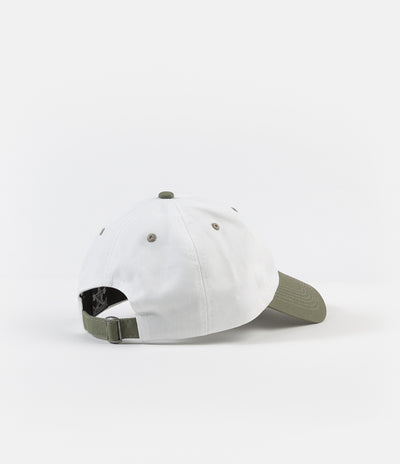 Thrasher Gonz Old Timer Cap - White / Olive