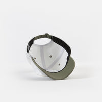 Thrasher Gonz Old Timer Cap - White / Olive thumbnail